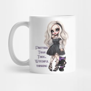 Cute Halloween Punk Girl - Halloween for Girls Mug